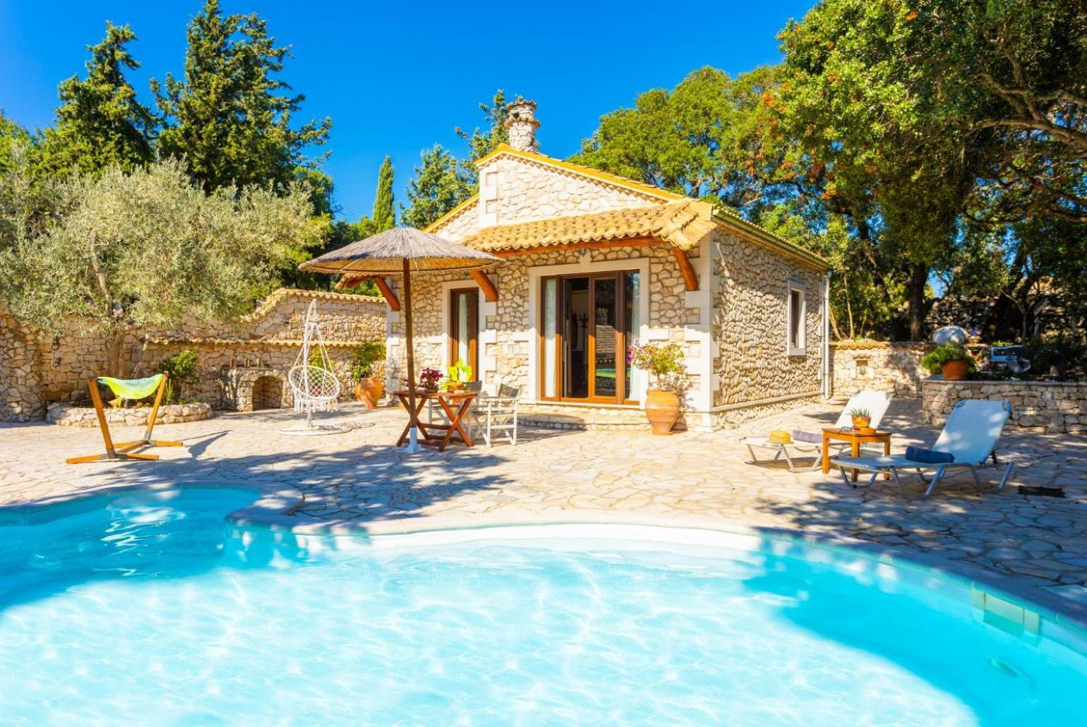 Villa Nionios Vlachopoulátika 外观 照片
